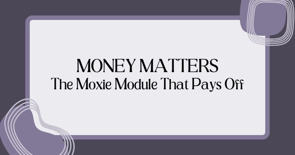 money matters cover