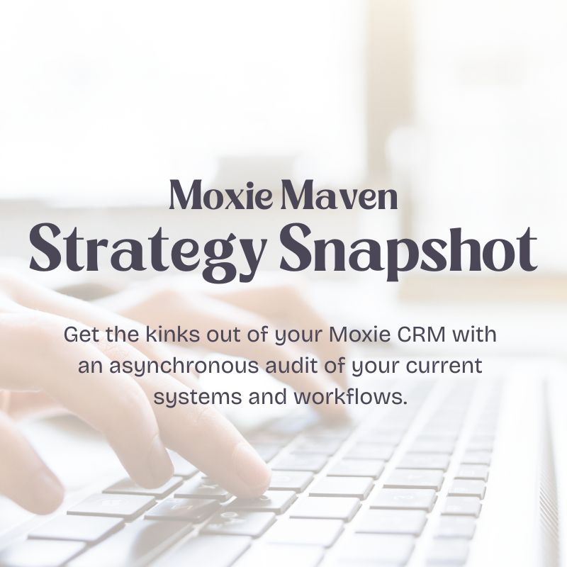 strategy snapshot moxie maven