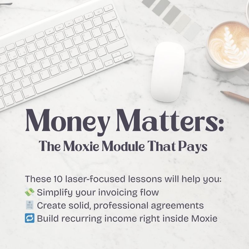 the moxie module that pays
