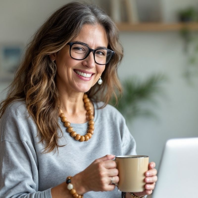 woman happy about moxie crm being dreamy and organized